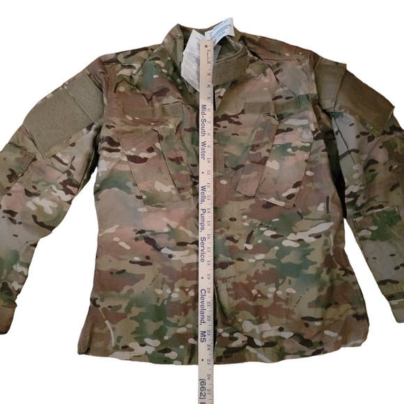 US Army Unisex Multicolor Long‎ Sleeve camouflage Military Jacket Size Small - Picture 3 of 7